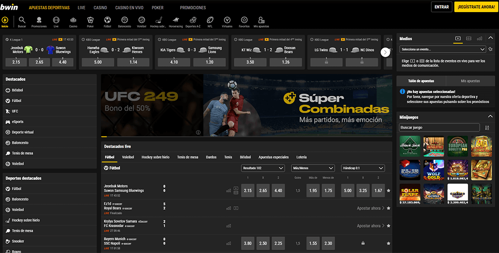 Bwin Apuestas Deportivas En Mexico Para Apostar En Vivo